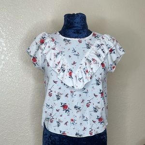 Urban Romantics Short Sleeve Blouse